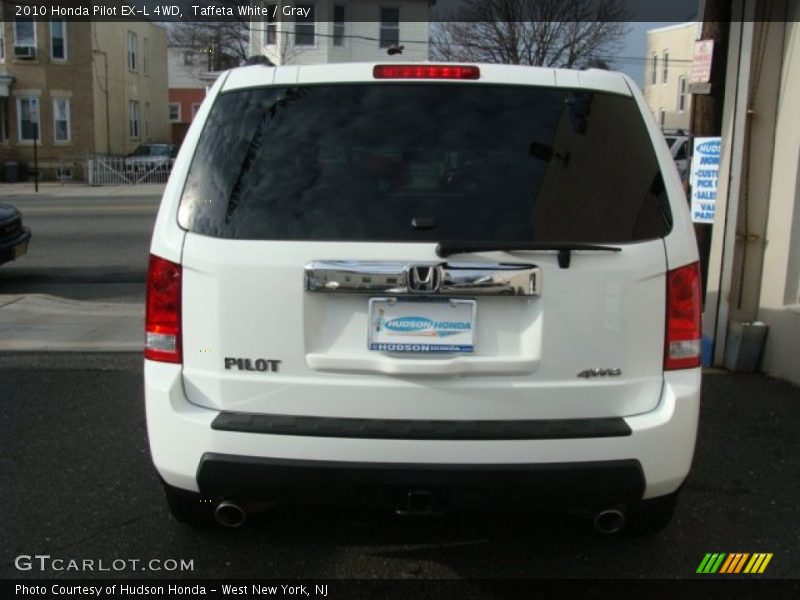 Taffeta White / Gray 2010 Honda Pilot EX-L 4WD