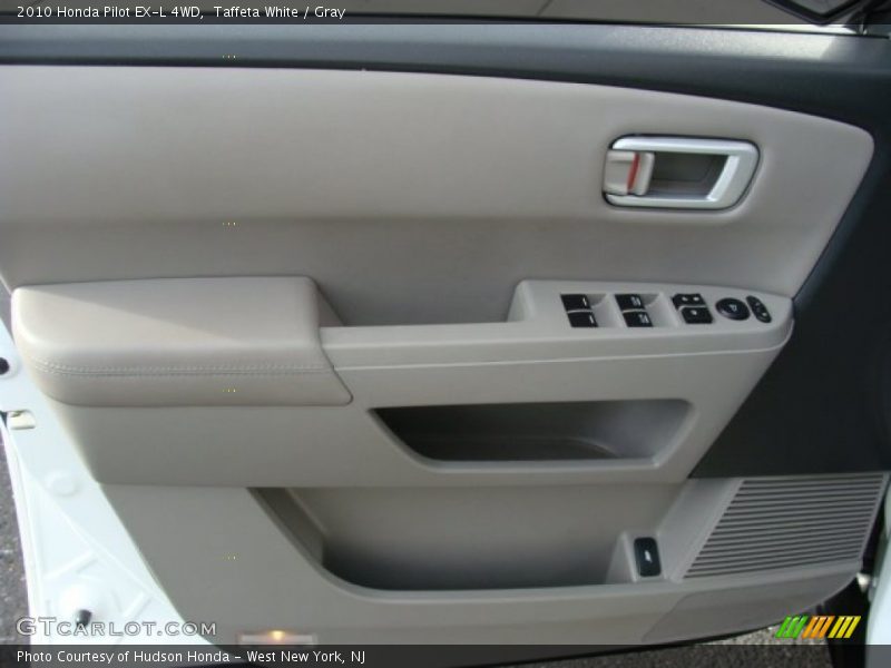 Taffeta White / Gray 2010 Honda Pilot EX-L 4WD