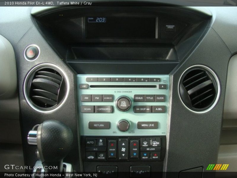 Taffeta White / Gray 2010 Honda Pilot EX-L 4WD