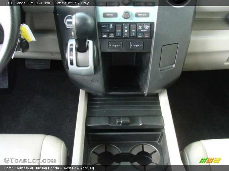 Taffeta White / Gray 2010 Honda Pilot EX-L 4WD