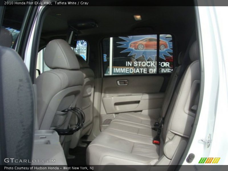 Taffeta White / Gray 2010 Honda Pilot EX-L 4WD