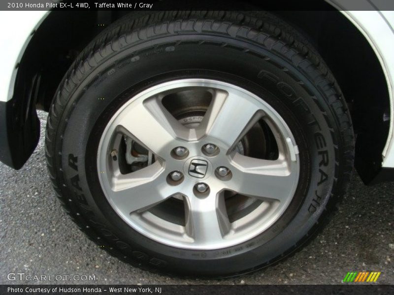 Taffeta White / Gray 2010 Honda Pilot EX-L 4WD