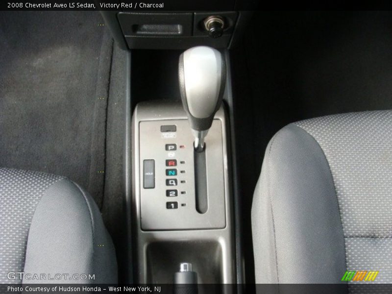 Victory Red / Charcoal 2008 Chevrolet Aveo LS Sedan