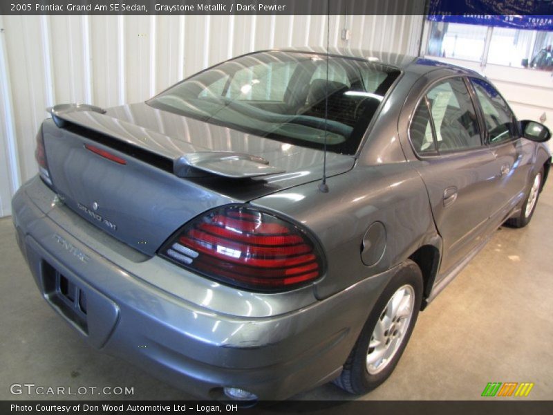 Graystone Metallic / Dark Pewter 2005 Pontiac Grand Am SE Sedan