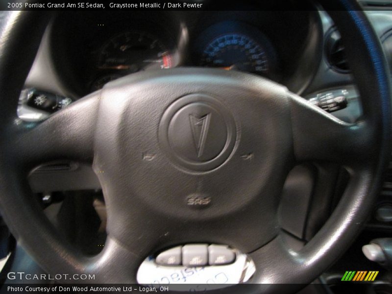Graystone Metallic / Dark Pewter 2005 Pontiac Grand Am SE Sedan