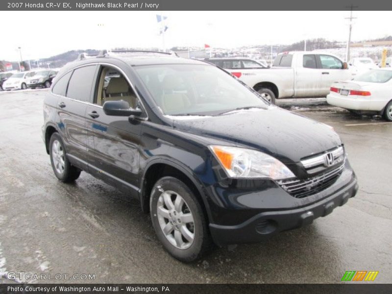 Nighthawk Black Pearl / Ivory 2007 Honda CR-V EX