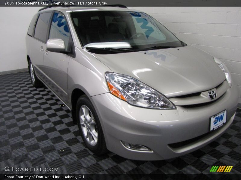 Silver Shadow Pearl / Stone Gray 2006 Toyota Sienna XLE