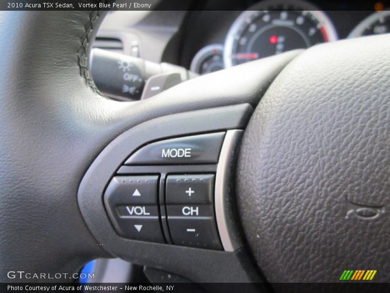 Controls of 2010 TSX Sedan