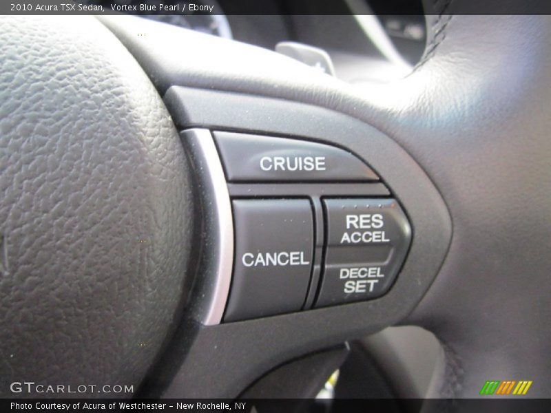 Controls of 2010 TSX Sedan