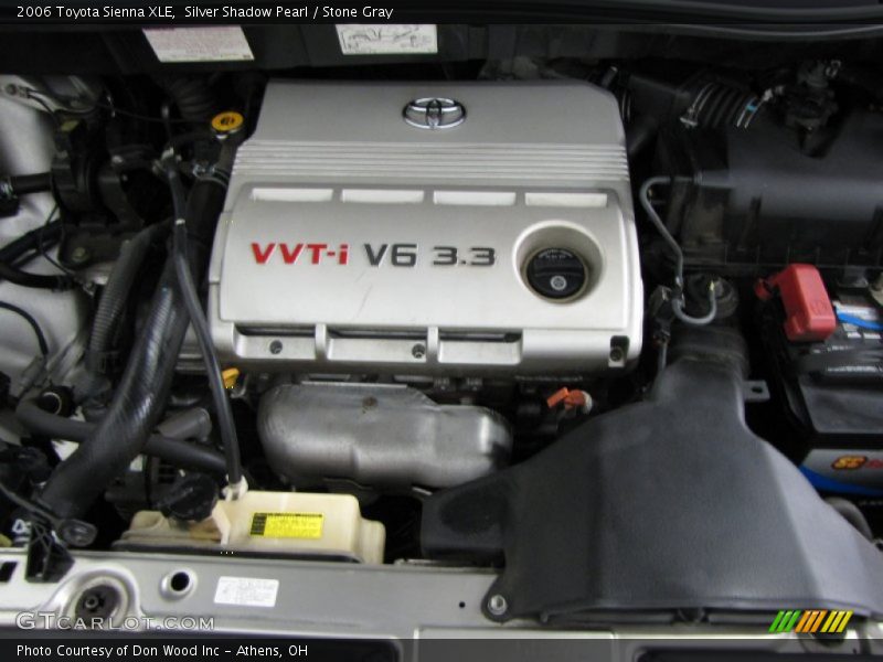 Silver Shadow Pearl / Stone Gray 2006 Toyota Sienna XLE