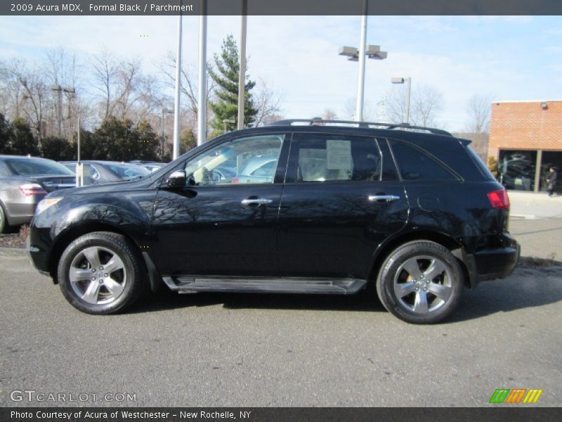 Formal Black / Parchment 2009 Acura MDX
