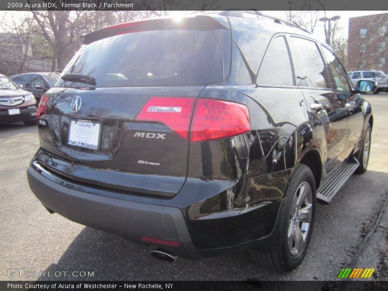 Formal Black / Parchment 2009 Acura MDX