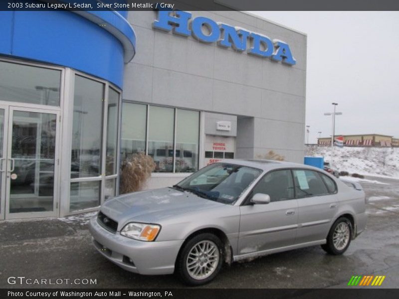 Silver Stone Metallic / Gray 2003 Subaru Legacy L Sedan