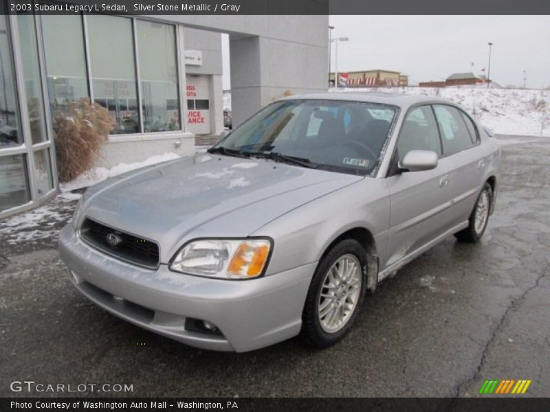 Silver Stone Metallic / Gray 2003 Subaru Legacy L Sedan