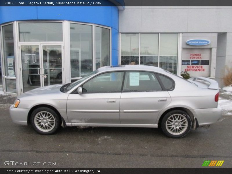 Silver Stone Metallic / Gray 2003 Subaru Legacy L Sedan