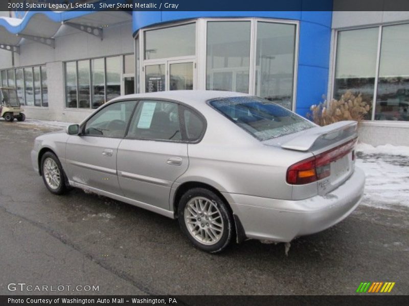 Silver Stone Metallic / Gray 2003 Subaru Legacy L Sedan