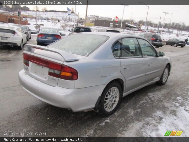 Silver Stone Metallic / Gray 2003 Subaru Legacy L Sedan