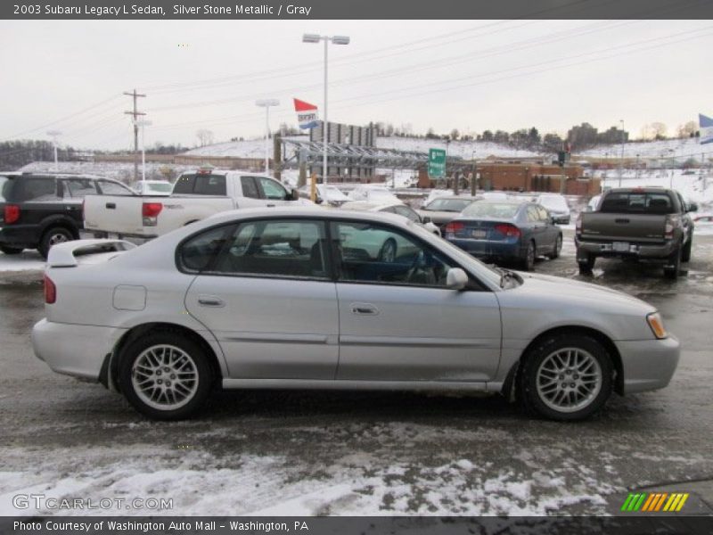 Silver Stone Metallic / Gray 2003 Subaru Legacy L Sedan