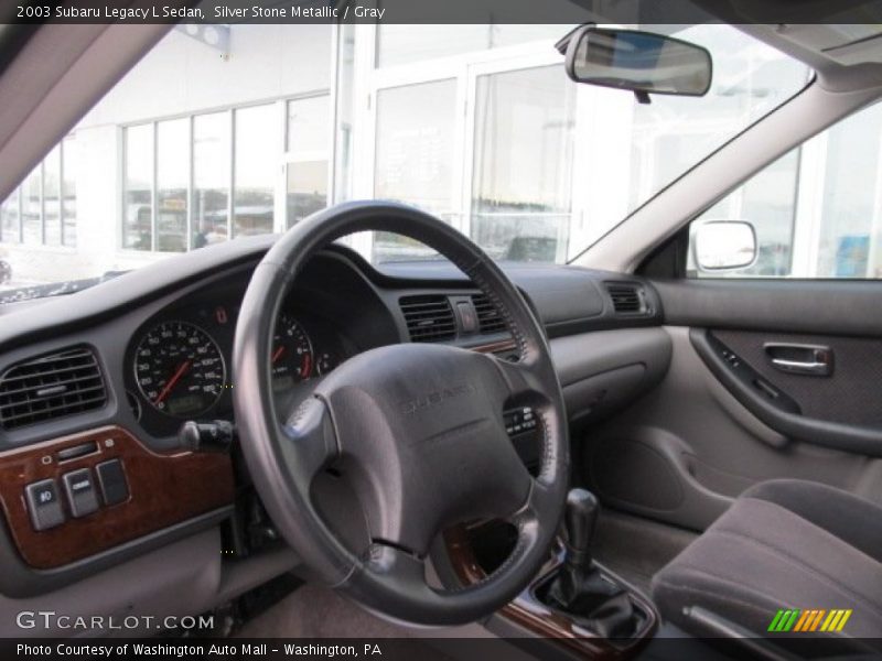 Silver Stone Metallic / Gray 2003 Subaru Legacy L Sedan