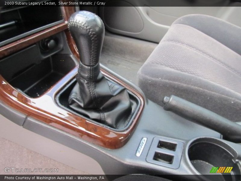 Silver Stone Metallic / Gray 2003 Subaru Legacy L Sedan