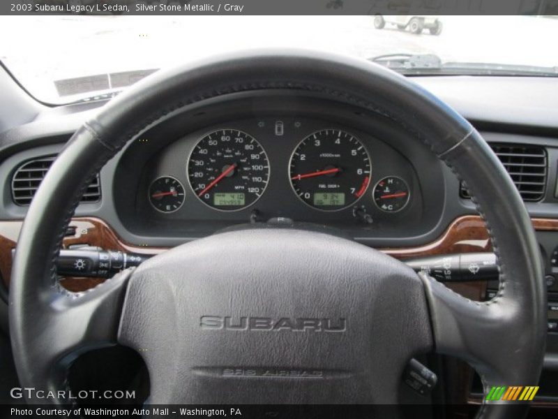 Silver Stone Metallic / Gray 2003 Subaru Legacy L Sedan