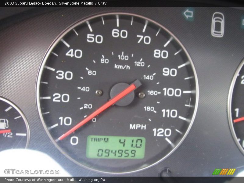 Silver Stone Metallic / Gray 2003 Subaru Legacy L Sedan