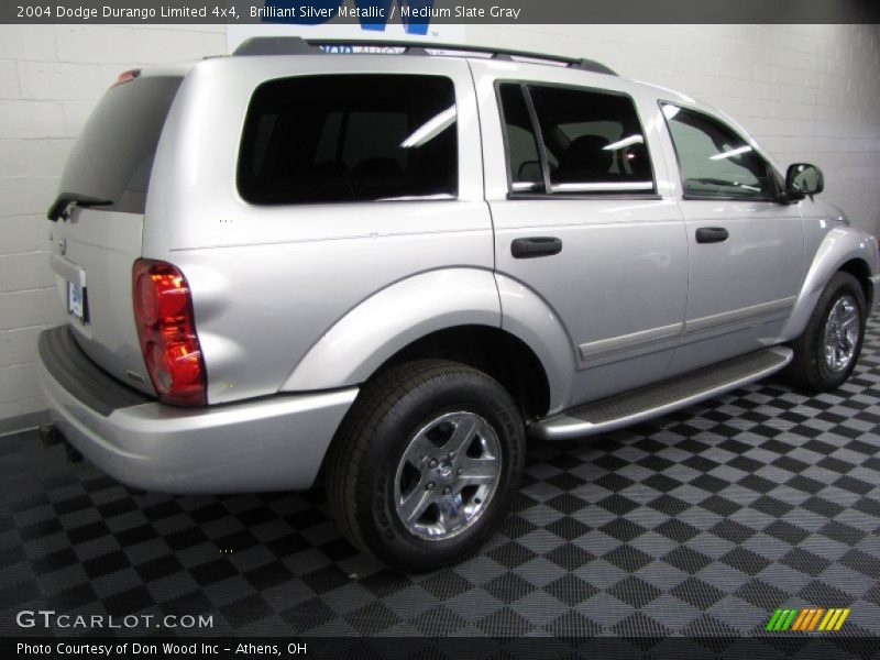Brilliant Silver Metallic / Medium Slate Gray 2004 Dodge Durango Limited 4x4