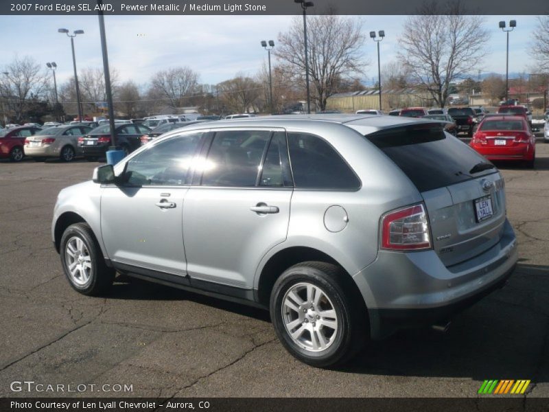 Pewter Metallic / Medium Light Stone 2007 Ford Edge SEL AWD