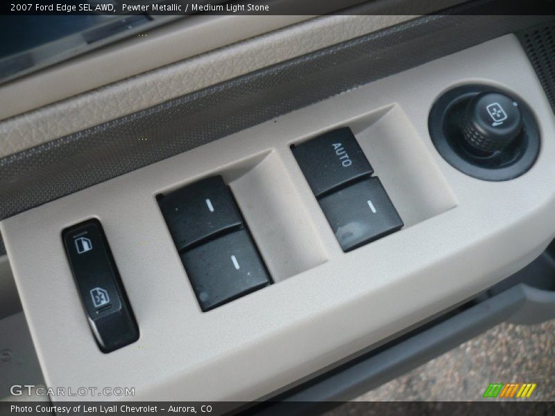 Pewter Metallic / Medium Light Stone 2007 Ford Edge SEL AWD