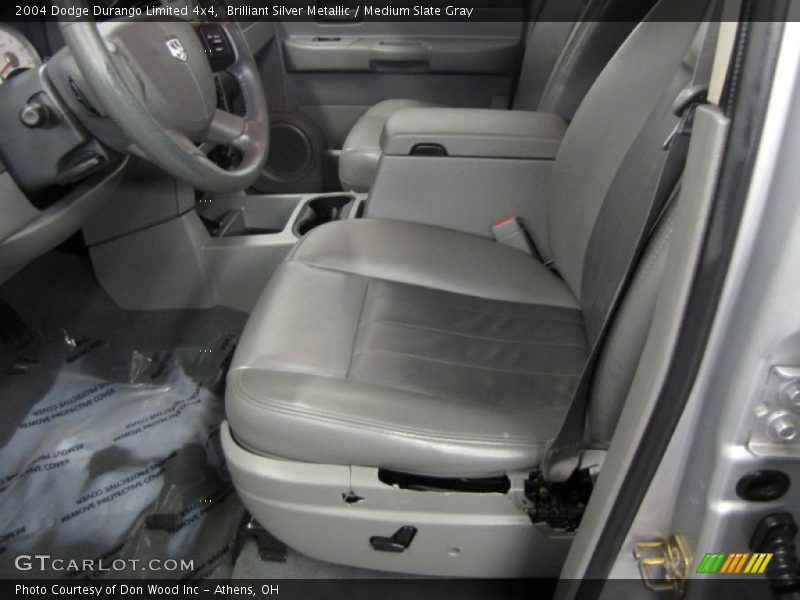Brilliant Silver Metallic / Medium Slate Gray 2004 Dodge Durango Limited 4x4