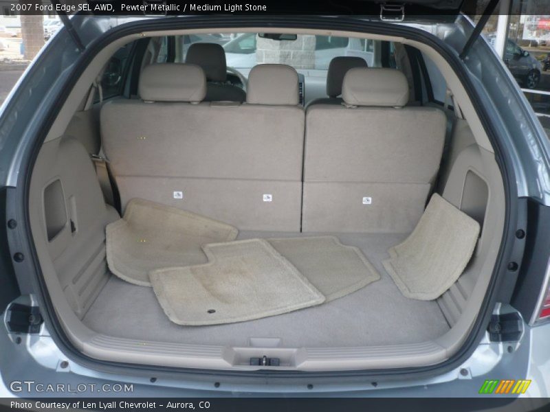 Pewter Metallic / Medium Light Stone 2007 Ford Edge SEL AWD