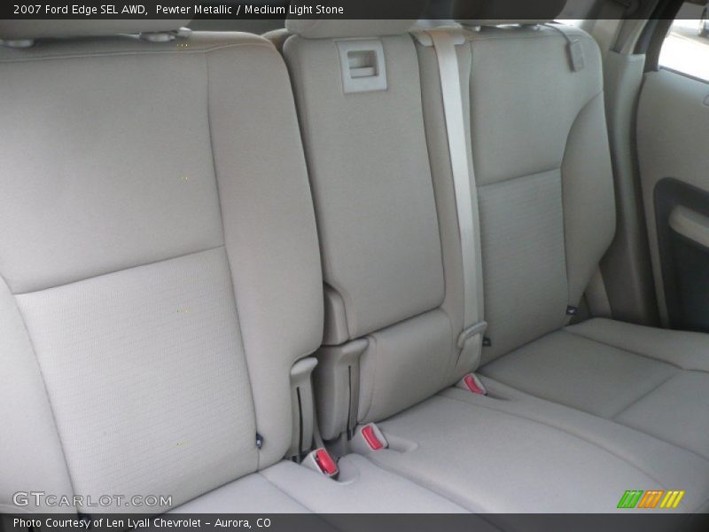 Pewter Metallic / Medium Light Stone 2007 Ford Edge SEL AWD