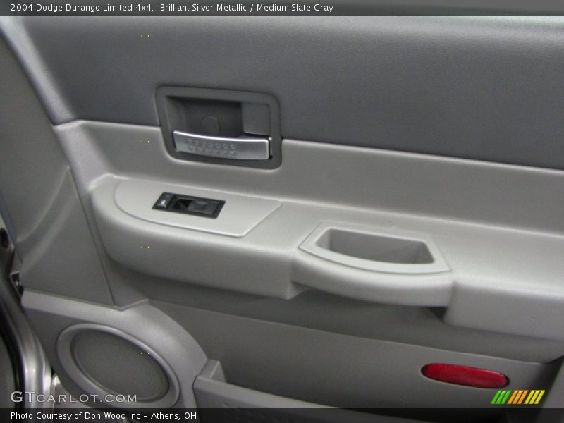 Brilliant Silver Metallic / Medium Slate Gray 2004 Dodge Durango Limited 4x4