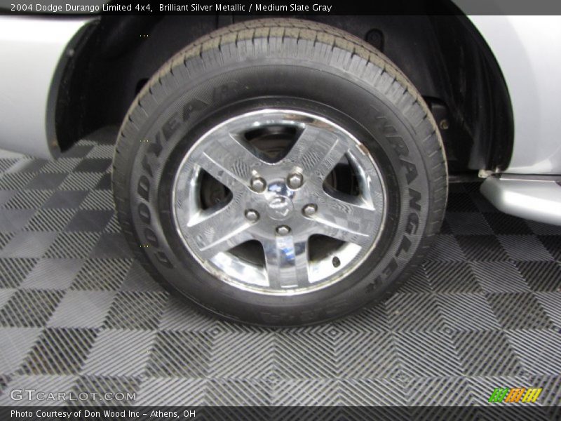 Brilliant Silver Metallic / Medium Slate Gray 2004 Dodge Durango Limited 4x4