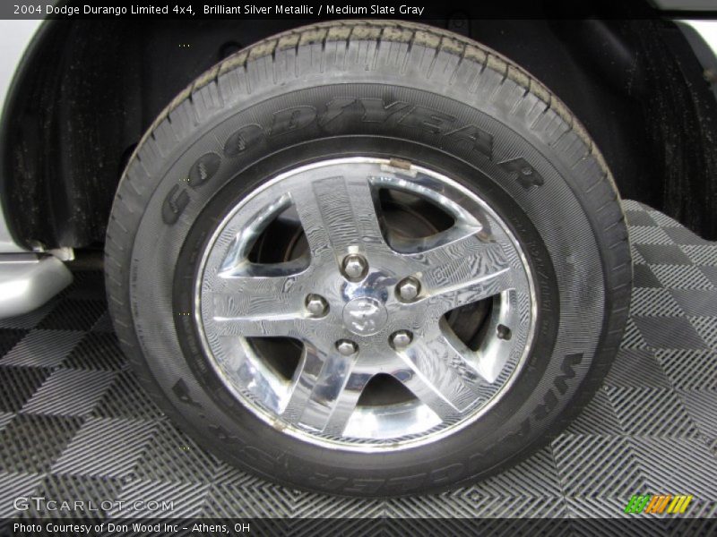 Brilliant Silver Metallic / Medium Slate Gray 2004 Dodge Durango Limited 4x4