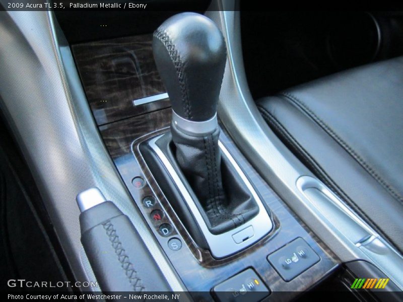 Palladium Metallic / Ebony 2009 Acura TL 3.5