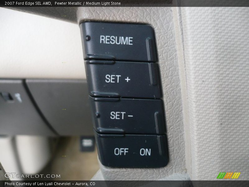 Pewter Metallic / Medium Light Stone 2007 Ford Edge SEL AWD