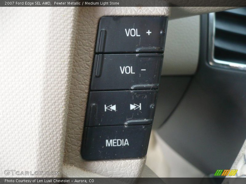 Pewter Metallic / Medium Light Stone 2007 Ford Edge SEL AWD
