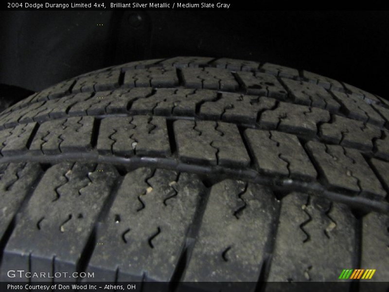 Brilliant Silver Metallic / Medium Slate Gray 2004 Dodge Durango Limited 4x4