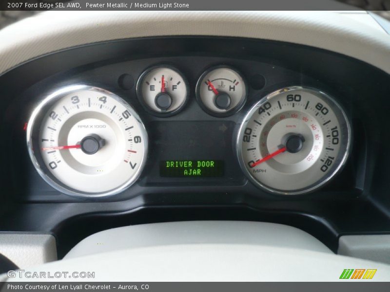 Pewter Metallic / Medium Light Stone 2007 Ford Edge SEL AWD