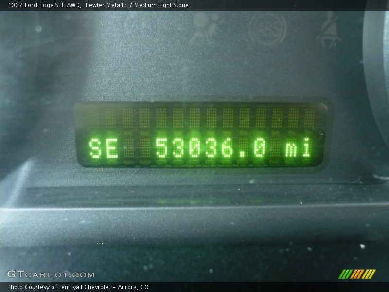 Pewter Metallic / Medium Light Stone 2007 Ford Edge SEL AWD