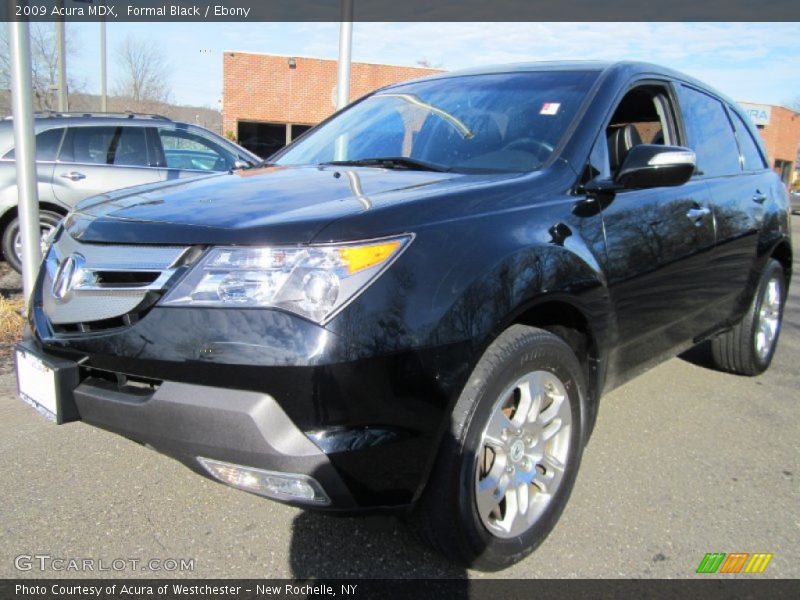 Formal Black / Ebony 2009 Acura MDX