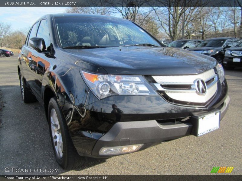 Formal Black / Ebony 2009 Acura MDX
