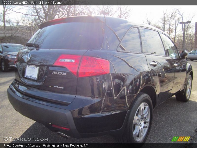 Formal Black / Ebony 2009 Acura MDX