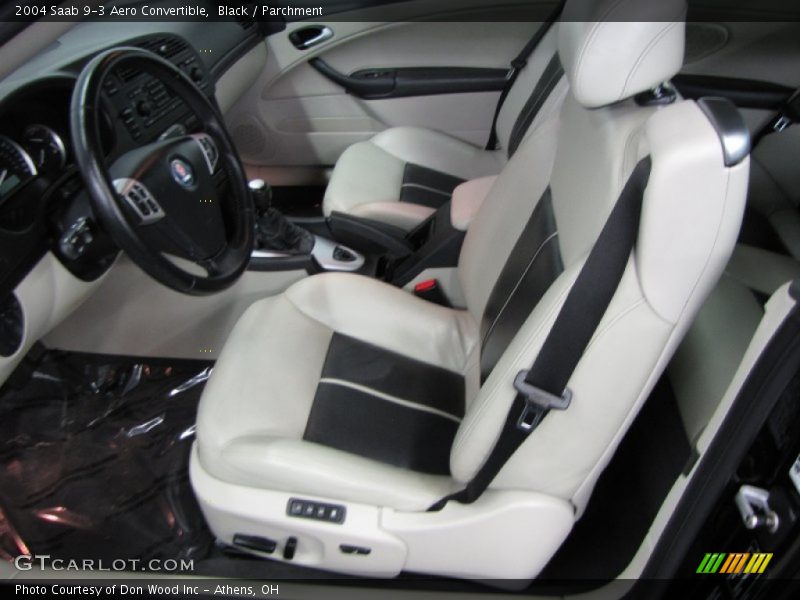  2004 9-3 Aero Convertible Parchment Interior
