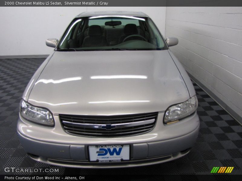 Silvermist Metallic / Gray 2000 Chevrolet Malibu LS Sedan