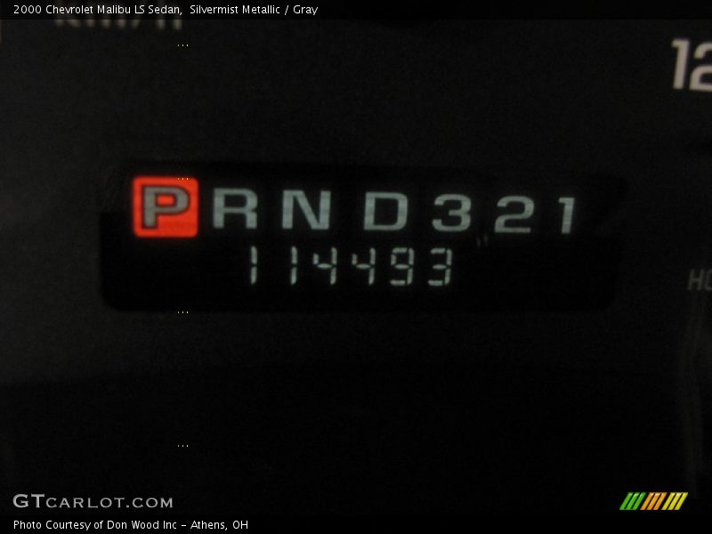 Silvermist Metallic / Gray 2000 Chevrolet Malibu LS Sedan