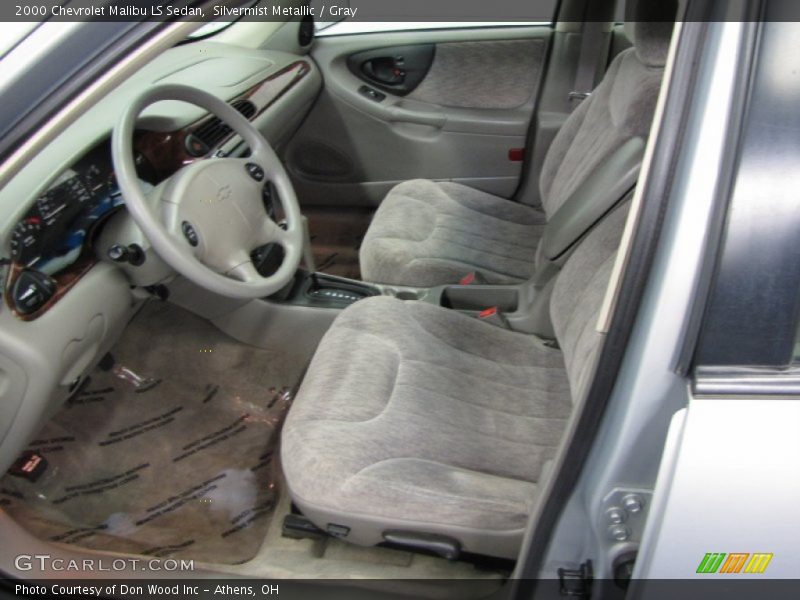 Silvermist Metallic / Gray 2000 Chevrolet Malibu LS Sedan
