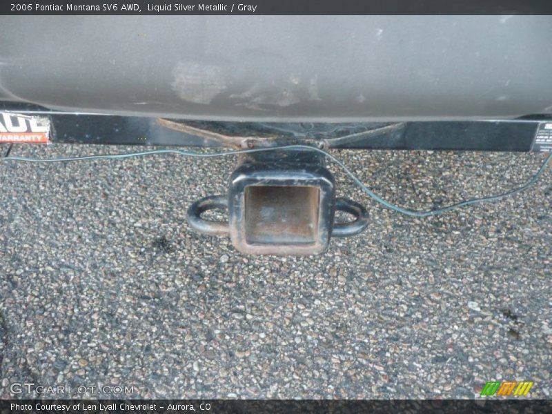 Liquid Silver Metallic / Gray 2006 Pontiac Montana SV6 AWD