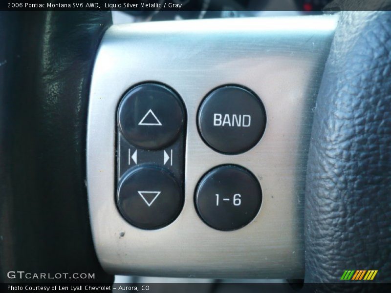 Liquid Silver Metallic / Gray 2006 Pontiac Montana SV6 AWD